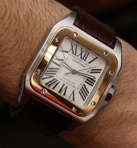 cartier santos 100 carbon watch|cartier santos 100 prezzo.